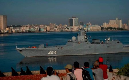 Russian warships will arrive in Havana next week, say Cuban officials citing 'friendly relations'