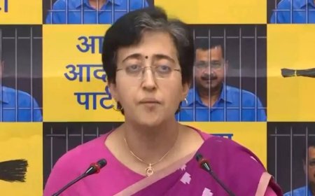 'Conspiring against people': Atishi accuses Haryana of reducing water supply to Delhi