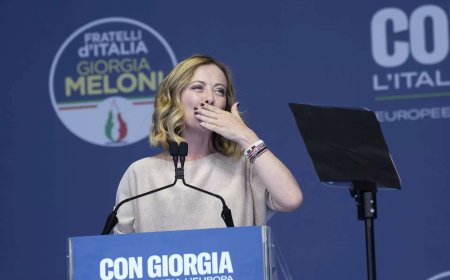 Italy’s Meloni wins EU vote as far-right gains across the bloc