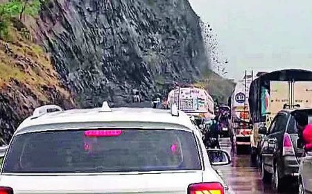 Mumbai-Goa highway shut for over 12 hours after landslide in Raigad