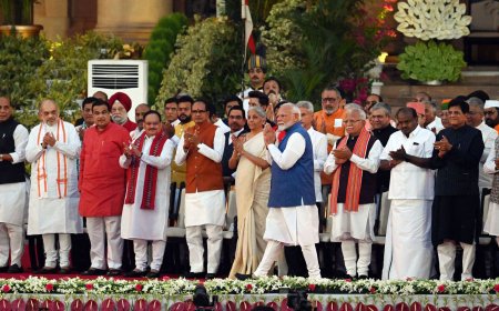 Modi 3.0 takes oath: Amit Shah, JP Nadda, Shivraj Singh Chouhan, among 71 ministers sworn in. Find full list here