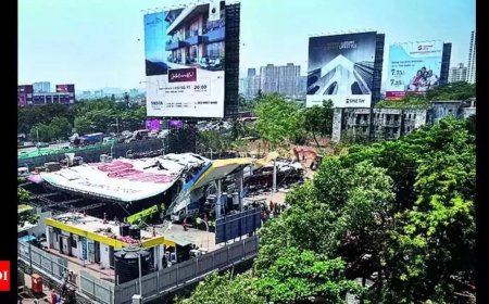 Maharashtra housing authority finds 60 out of 62 hoardings in Mumbai lack approval