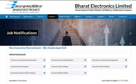 Bharat Electronics Recruitment 2024: Apply online for 32 EAT, Technician and JA Posts on bel-india.in