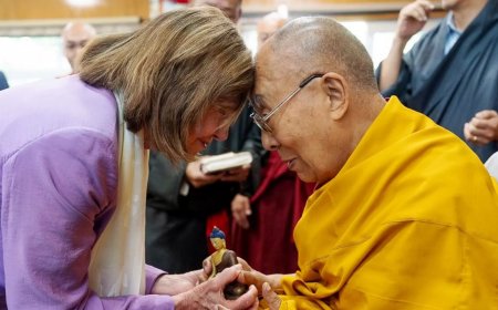 Nobody will give you credit for anything: Pelosi warns Xi after meeting Dalai Lama