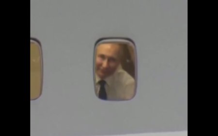 Watch: Putin bids farewell to Kim with a wave from plane