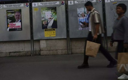 French parties in final push for votes ahead of crunch poll