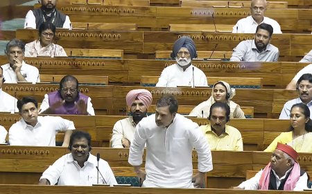 Lok Sabha adjourned till Monday after INDIA bloc MPs demand discussion on NEET-UG fiasco
