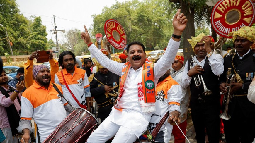 Delhi Election Results 2024 Live Updates: Voting trends show BJP sweeping Delhi