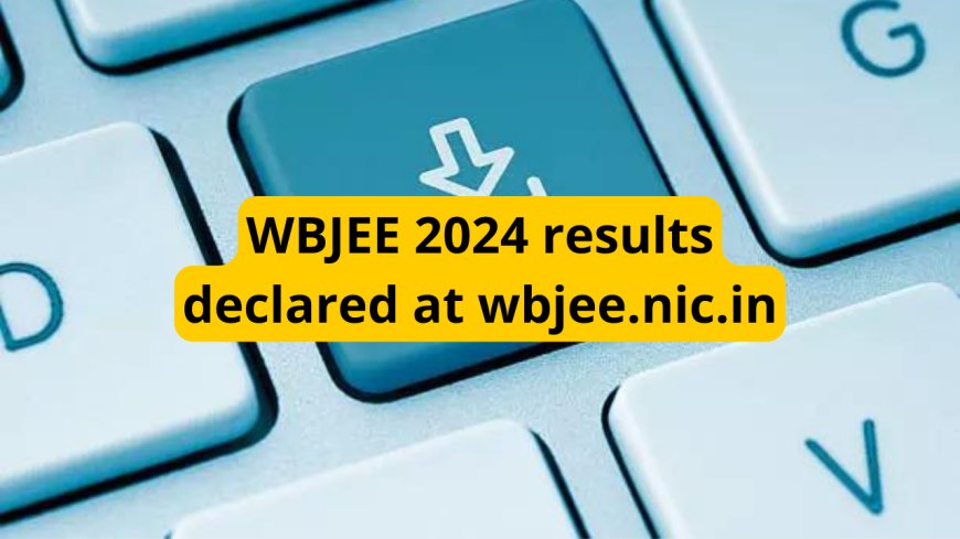 West Bengal JEE Result 2024: Kingshuk Patra from Bankura tops, 1.12 lakh students pass