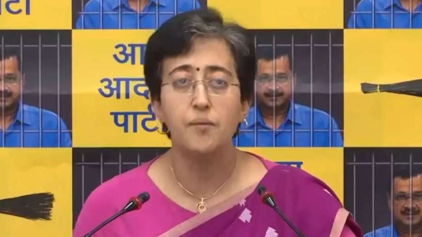 'Conspiring against people': Atishi accuses Haryana of reducing water supply to Delhi