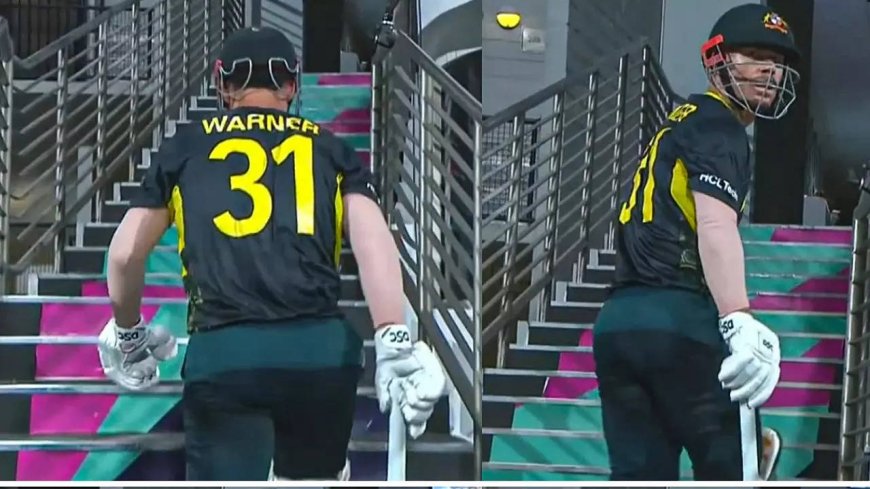 'I didn't even notice': Warner on 'wrong dressing room' blunder