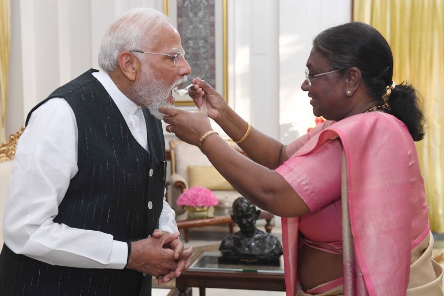 President of India, Smt Droupadi Murmu, appointed Shri Narendra Modi