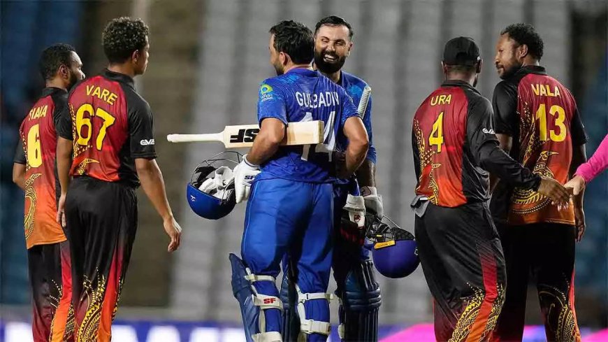 T20 WC: Afghanistan beat PNG to advance to Super Eights