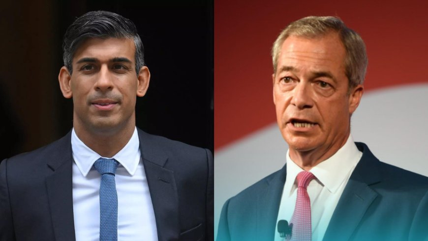 Opinion poll puts Reform UK ahead of Rishi Sunak's party