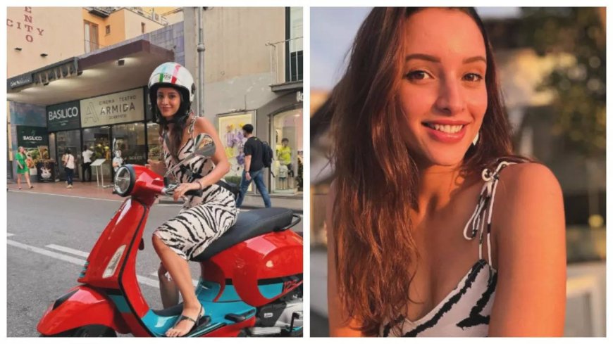 Tripti Dimri from her Italy vacation