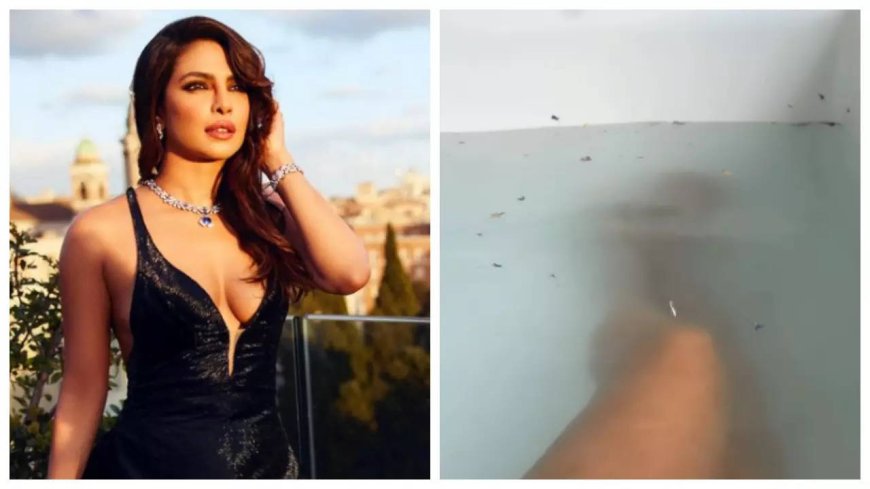 Priyanka teases fans with steamy bathtub video