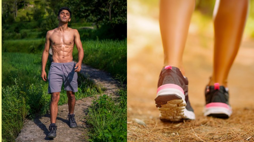 How to strengthen abs while walking