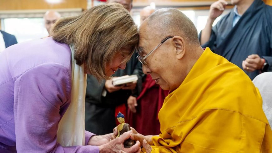 Nobody will give you credit for anything: Pelosi warns Xi after meeting Dalai Lama