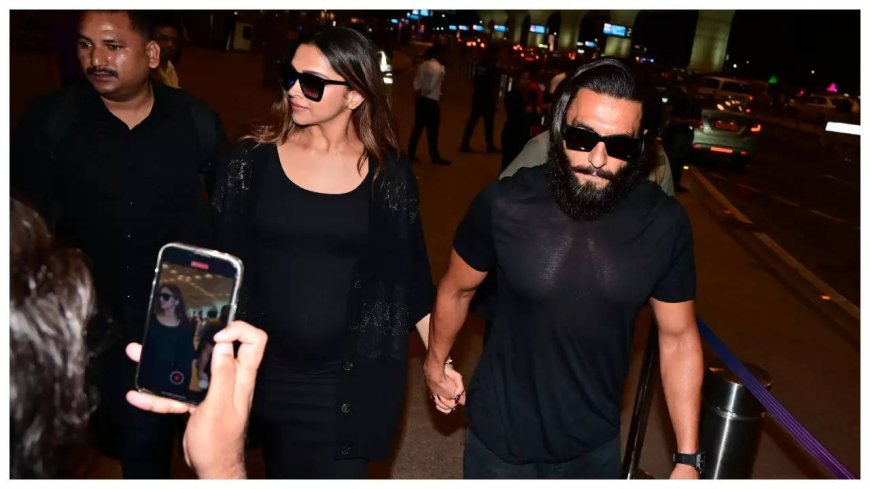 Ranveer gets protective of Deepika amidst media frenzy