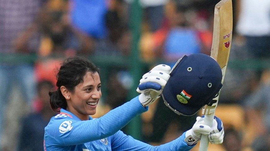 Smriti Mandhana scripts history, becomes first Indian woman to hit consecutive ODI centuries