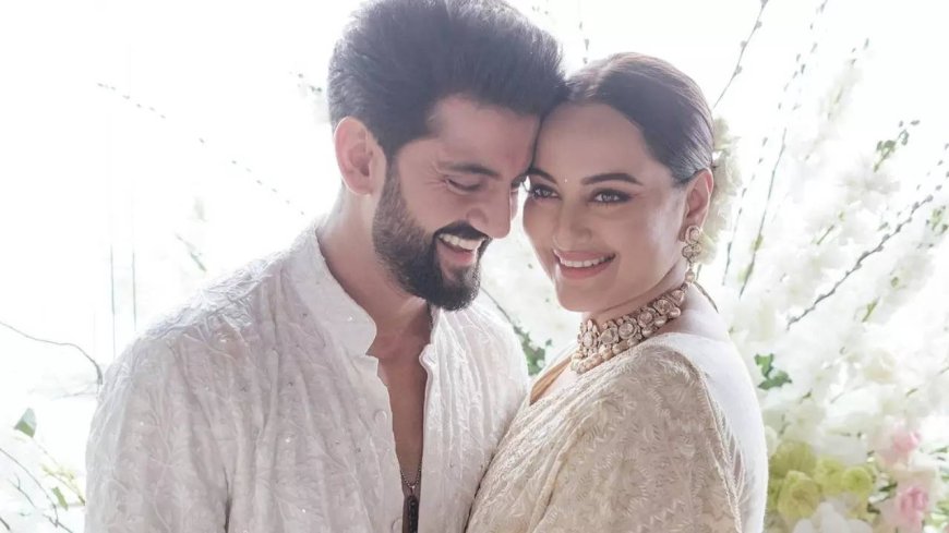 Sonakshi Sinha and Zaheer Iqbal get married: First glimpses