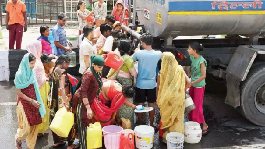 Delhi water crisis: AAP delegation meets LG V K Saxena