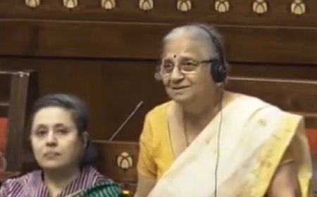 Combating cervical cancer to promoting domestic tourism: What Sudhya Murthy said in her maiden Rajya Sabha speech