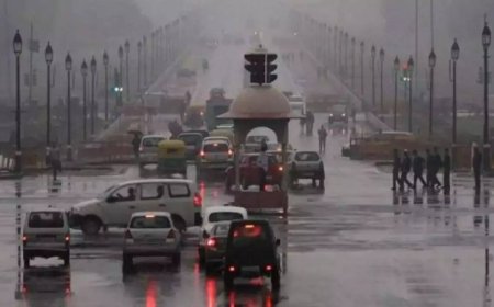 Delhi weather update: Rain causes traffic disruptions in several areas