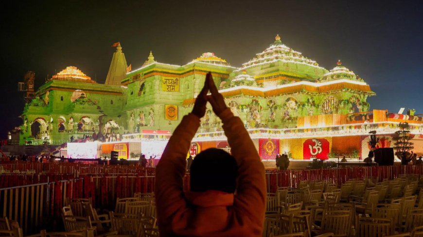 Ram Mandir replica to debut at New York's India Day parade