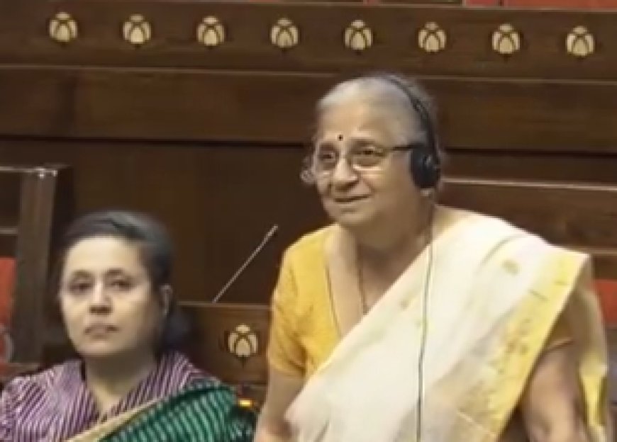 Combating cervical cancer to promoting domestic tourism: What Sudhya Murthy said in her maiden Rajya Sabha speech