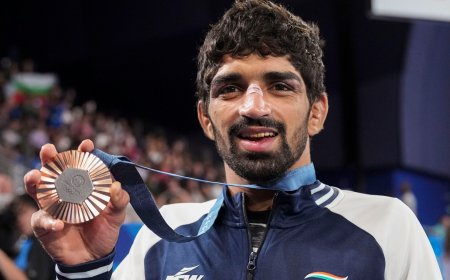 'Entire nation celebrates..,' PM Modi congratulates Aman Sehrawat for bronze win in Paris Olympics 2024