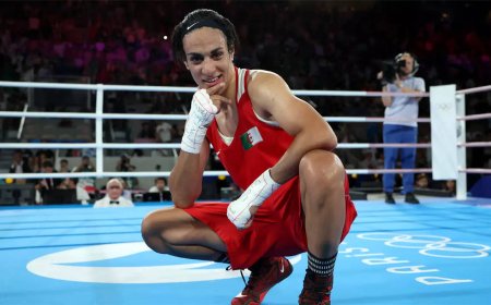 'I am a woman like any woman': Imane Khelif after winning gold