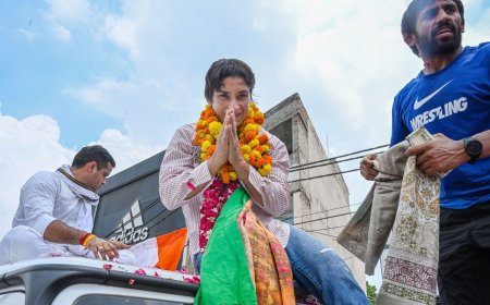 Vinesh Phogat opens up on retirement after returning home: 'Olympic incident is a deep wound, can't say what I will do'