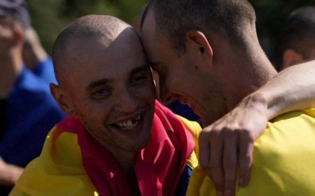 ​First prisoner swap since Ukraine's offensive: 230 captives freed in Russia-Ukraine exchange