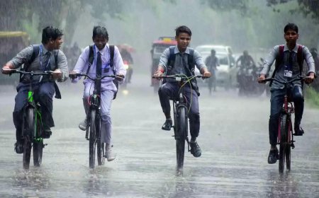 Heavy rains force school closures in Bihar, Mizoram, & Gujarat