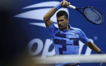 Djokovic advances to third round after Djere retires injured