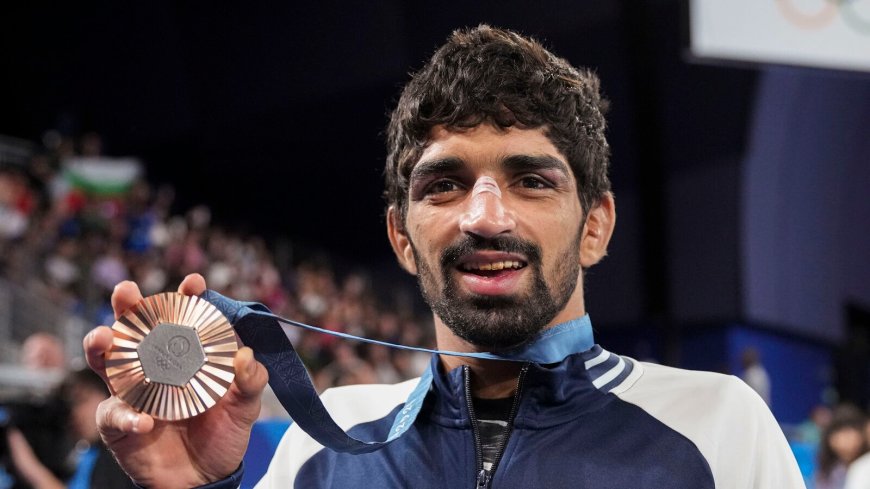 How did Aman Sehrawat shed 4.6 kg just 10 hours before bronze match at Paris Olympics 2024? Check out his full routine