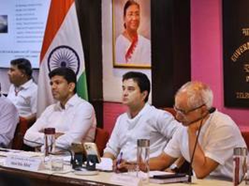 Jyotiraditya Scindia holds second meeting of SAC on Telecom Service Providers