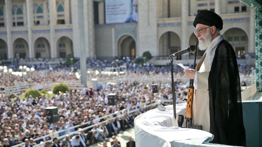 'Israel won't last long': Top quotes from Iran leader Khamenei's sermon