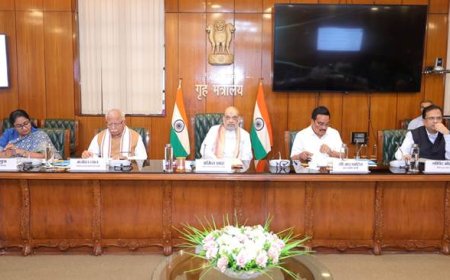 Home Minister stressed on promoting e-flow in Yamuna