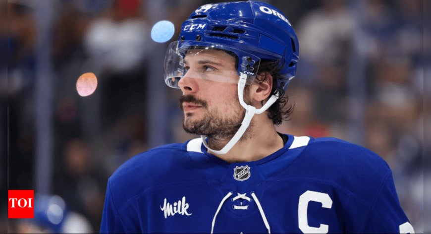 Toronto Maple Leafs’ Auston Matthews enjoys offseason moment with fan