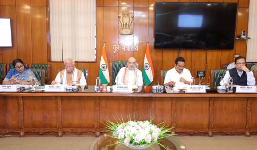Home Minister stressed on promoting e-flow in Yamuna