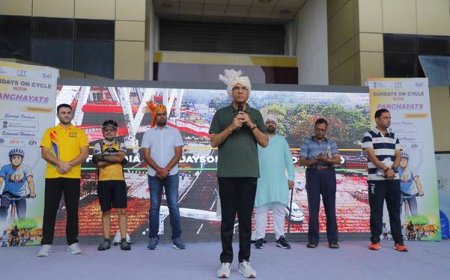 Cycling Ensures Fitness, Becomes ‘Pollution Ka Solution’, and Connects to Spirit of Aatmanirbhar Bharat, stresses   Sports Minister, Dr. Mansukh Mandaviya