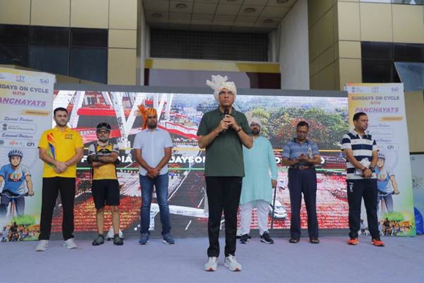 Cycling Ensures Fitness, Becomes ‘Pollution Ka Solution’, and Connects to Spirit of Aatmanirbhar Bharat, stresses Sports Minister, Dr. Mansukh Mandaviya