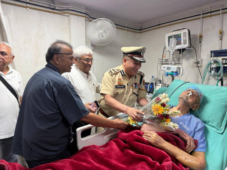 Sanjeevan Hospital 106-Year-Old Former ACP, Sh. Baldev Raj Dutta, Celebrating the 'Will to Live'