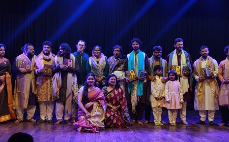 संगीत एवं नृत्य के माध्यम से गुरुओं को समर्पित भावंजलि