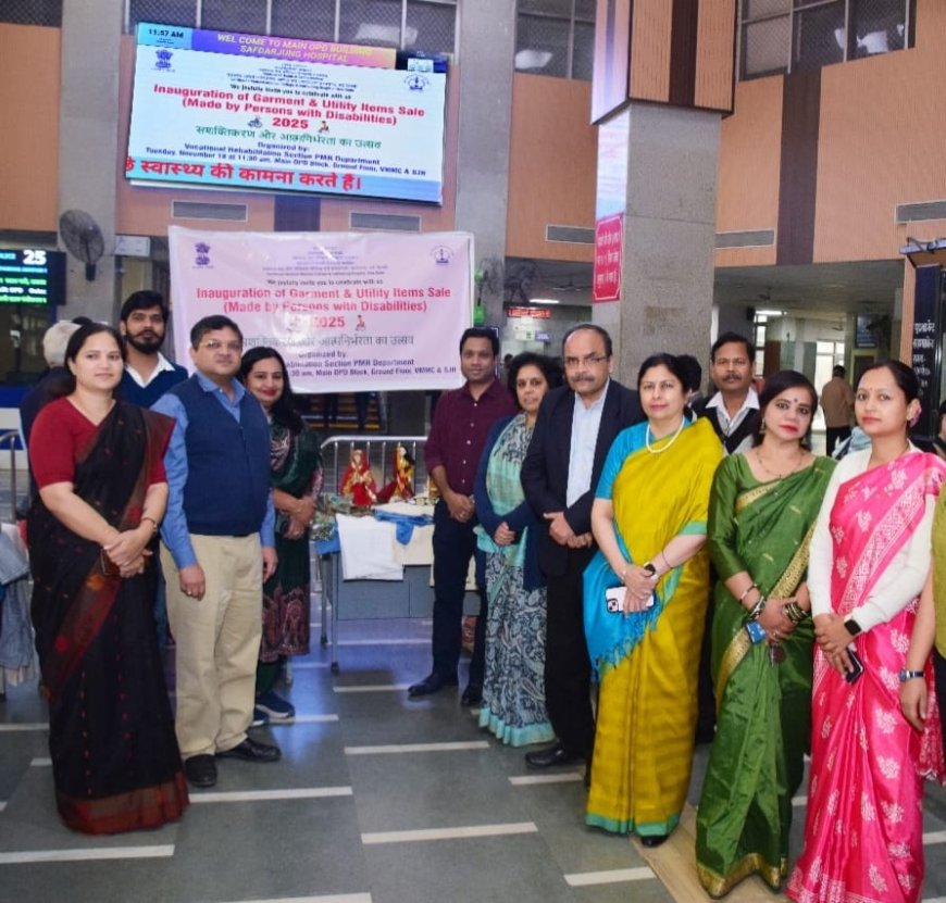 Vocational Guidance Section Department of Physical Medicine and Rehabilitation (PMR) Hosts Exhibition