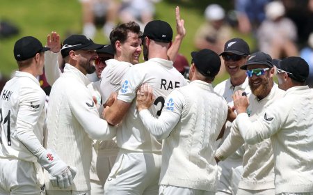 Duffy’s five-for powers NZ to nine-wicket win vs WI; hosts take 1–0 lead