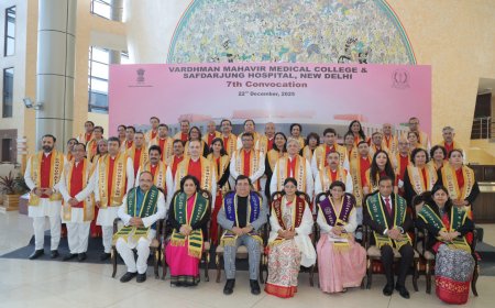 VMMC & Safdarjung Hospital Hosts 7th Convocation Ceremony
