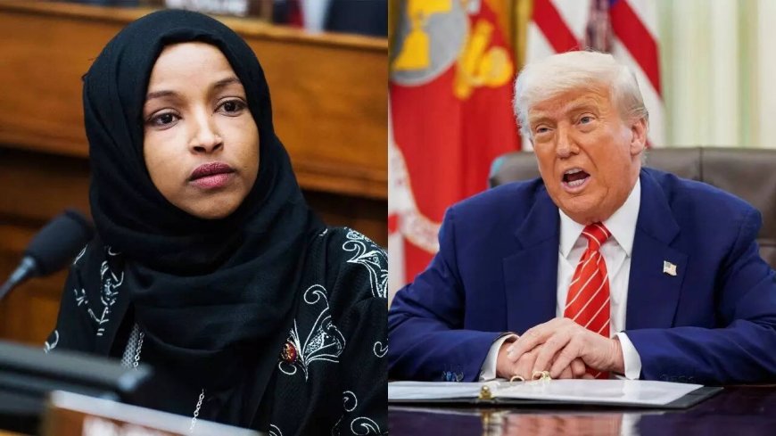 Ilhan Omar says Trump's obsession with her is 'creepy': 'I will be here probably longer than Trump'